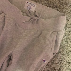 grey champion sweat pants